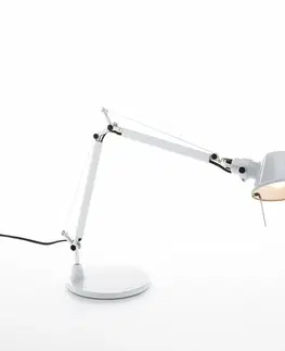 Stolní lampy do kanceláře Artemide Tolomeo Micro stolní lampa - lesklá bílá - tělo lampy + základna 0011820A