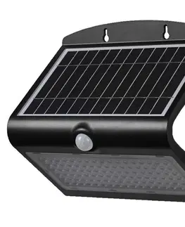LED venkovní nástěnná svítidla OSRAM LEDVANCE LED solární reflektor ENDURA Flood Butterfly Solar Sensor 8W 4099854089695