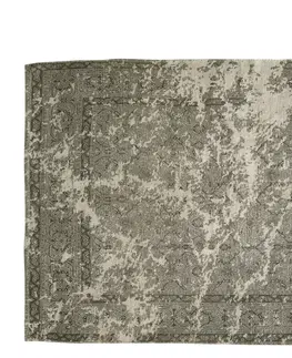 Koberce a koberečky Zelený koberec se vzorem French print verte - 180*120 cm Chic Antique 16087721 (16877-21)