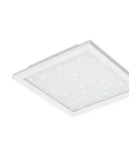 LED stropní svítidla BRILONER Hvězdné nebe svítidlo LED panel, 45 cm, 2200 lm, 22 W, bílé BRILO 7391-016