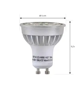 LED žárovky Lindby LED reflektor GU10 5W 4 000K 55°