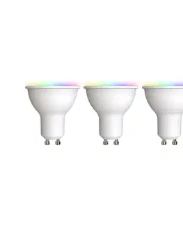 SmartHome LED ostatní žárovky LUUMR LUUMR Smart LED GU10 plast 4,7W RGBW CCT Tuya opál sada 3 ks
