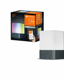 LED venkovní nástěnná svítidla OSRAM LEDVANCE SMART+ Wifi Cube Wall RGB + W 4058075478114