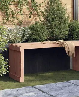 Zahradní lavice Zahradní lavice rozšiřitelná 212,5x40,5x45 cm masivní douglaska