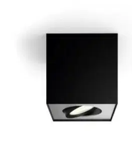Moderní bodová svítidla LED Bodové svítidlo Philips Box 50491/30/P0 černé 1x4,5W