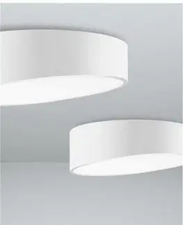 LED stropní svítidla NOVA LUCE stropní svítidlo MAGGIO bílý hliník matný bílý akrylový difuzor LED 60W 230V 3000K IP20 9111362