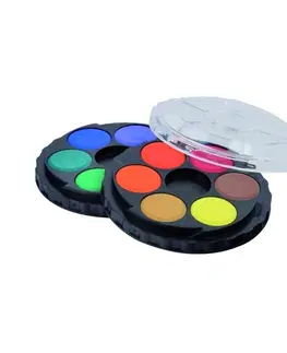 Hračky KOH-I-NOOR - Barvy vodové okrouhlé 12 barev