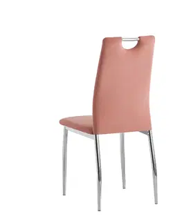 Židle Jídelní židle OLIVA NEW Tempo Kondela Růžová