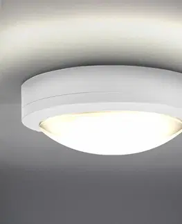LED venkovní nástěnná svítidla Solight LED venkovní osvětlení Siena, bílé, 13W, 910lm, 4000K, IP54, 17cm WO746-W