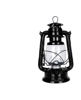 Zahradní lampy Brilagi Brilagi - Petrolejová lampa LANTERN 28 cm černá 