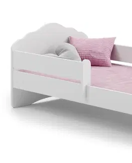 Postele ArtAdrk Dětská postel CASIMO | se zábranou Provedení: Balerína s jednorožcem