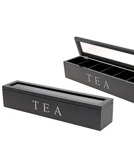 Doplňky do kuchyně DekorStyle Krabička na čaj TEA BOX