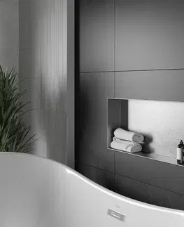 Koupelnový nábytek Mexen X-Wall-NR 75 x 30 cm, inox
