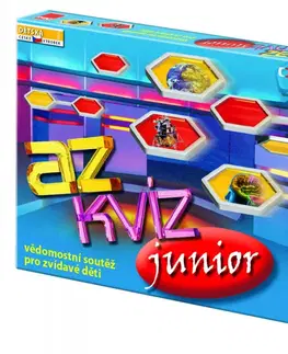 Hračky společenské hry DINO - Az Kvíz Junior Hra