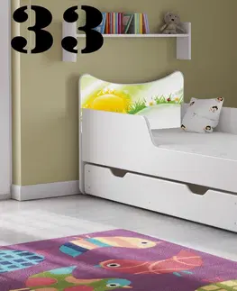 Postele Detská posteľ SMB Pes a mačka 16 Provedení: Obrázek č.35