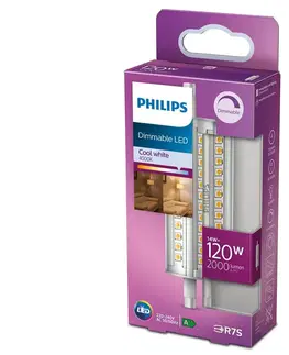 LED osvětlení Philips LED Stmívatelná žárovka Philips R7s/14W/230V 4000K 118 mm 