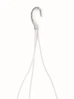 Květináče a truhlíky Prosperplast Závěsný květináč Splofy Belly bílý, varianta 23 cm