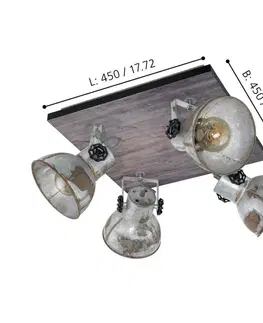 Industriální bodová svítidla EGLO Bodové svítidlo BARNSTAPLE 49653