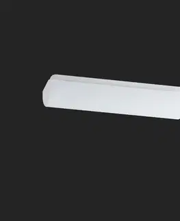 Klasická nástěnná svítidla OSMONT 55320 SYLVIA 1A stropní/nástěnné skleněné svítidlo bílá IP44 2x28W E14