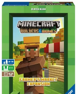 Hračky společenské hry RAVENSBURGER - Minecraft: Farmer'S Market - Rozšíření