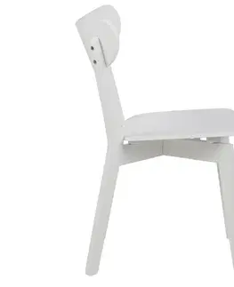 Židle do jídelny Jídelní Židle Roxby Bílá