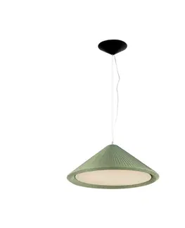 Designová závěsná svítidla FARO SAIGON IN 700 závěsné svítidlo, olivová zelená
