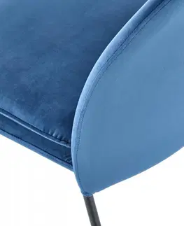 Židle Jídelní židle K443 Halmar Modrá