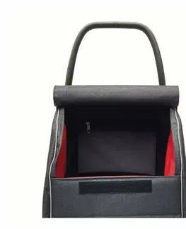 Nákupní tašky a košíky Rolser Nákupní taška na kolečkách Jolie Tweed RD6-2, černá