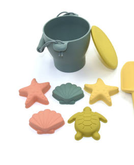 Hračky na zahradu O.B. DESIGNS - Silikonový plážový set hraček