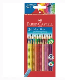 Hračky FABER CASTELL - Pastelky Grip 2001 set 24 barev