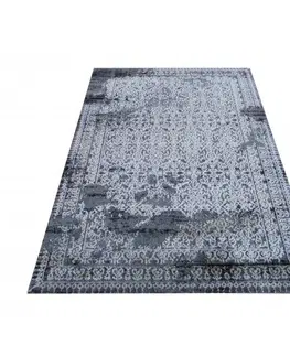 Moderní koberce Vzorovaný koberec béžové barvy
