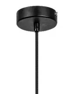 Klasická závěsná svítidla Rabalux závěsné svítidlo Jarina E27 1x MAX 40W černá 5332