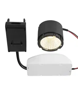 LED moduly BIG WHITE (SLV) NEW TRIA LED modul, kulatá, 1800-3000K, 60°, fáze, černá 1007422
