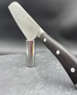 Japonské nože do kuchyně - Santoku (nakiri) Japonský kuchářský nůž Santoku Wüsthof IKON 17 cm 4976
