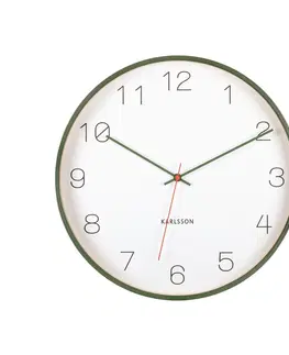 Hodiny Karlsson 5926GR designové nástěnné hodiny 40 cm
