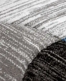 Koberce a koberečky Dywany Lusczow Kusový koberec ALTER Geo mušle modrý, velikost 140x190
