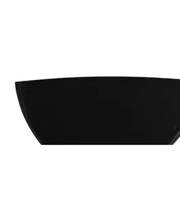 Vany OMNIRES BARCELONA M+ Volně stojící vana, 156 x 71 cm, bílá/černá lesk BARCELONA156BCP