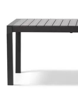 Zahradní stolky Hector Rozkládací zahradní stůl ORRIOS 225/295 cm černý