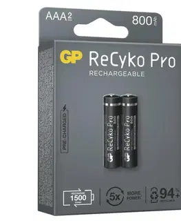 Mikrotužkové AAA EMOS Nabíjecí baterie GP ReCyko Pro Professional AAA (HR03) B2218
