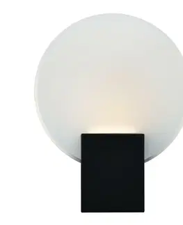 LED nástěnná svítidla NORDLUX nástěnné svítidlo Hester 9,5W LED černá 2015391003