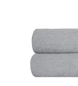 Ručníky Faro Bavlněný froté ručník OCELOT 70x140 cm světle šedý