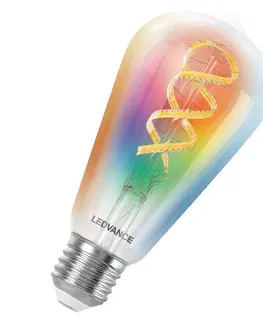LED žárovky OSRAM LEDVANCE SMART+ MATTER RGB Filament Edison 40 4.8W 827-865 Multicolor E27 4099854195006