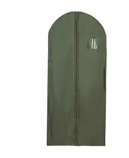 Úložné boxy Compactor Obal na dlouhé šaty a obleky GreenTex, 58 x 137 cm, zelená