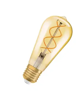 Stmívatelné LED žárovky OSRAM OSRAM LED Vintage 1906 Edison, zlatá, E27, 4 W, 2 000 K, stm.