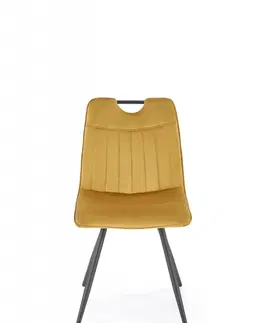 Jídelní sety Jídelní židle K521 Halmar Černá
