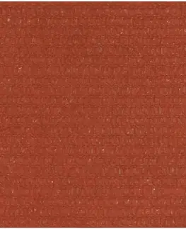 Stínící textilie Stínící plachta obdélníková HDPE 2,5 x 5 m Dekorhome Oranžová