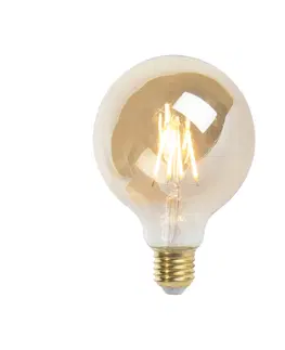 Zarovky E27 stmívatelná LED lampa G95 goldline 5W 360 lm 2200K