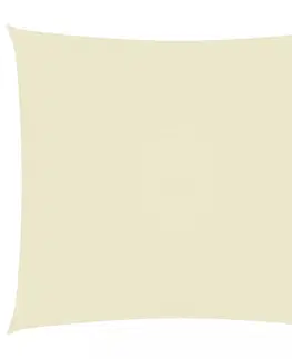 Stínící textilie Stínící plachta obdélníková 4 x 5 m oxfordská látka Dekorhome Bílá
