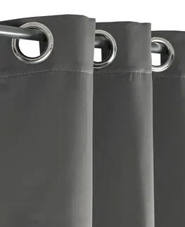 Závěsy Trade Concept Zatemňovací závěs Arwen tmavě šedá, 140 x 245 cm 