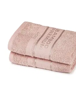 Ručníky 4Home Bamboo Premium ručník růžová, 50 x 100 cm, sada 2 ks